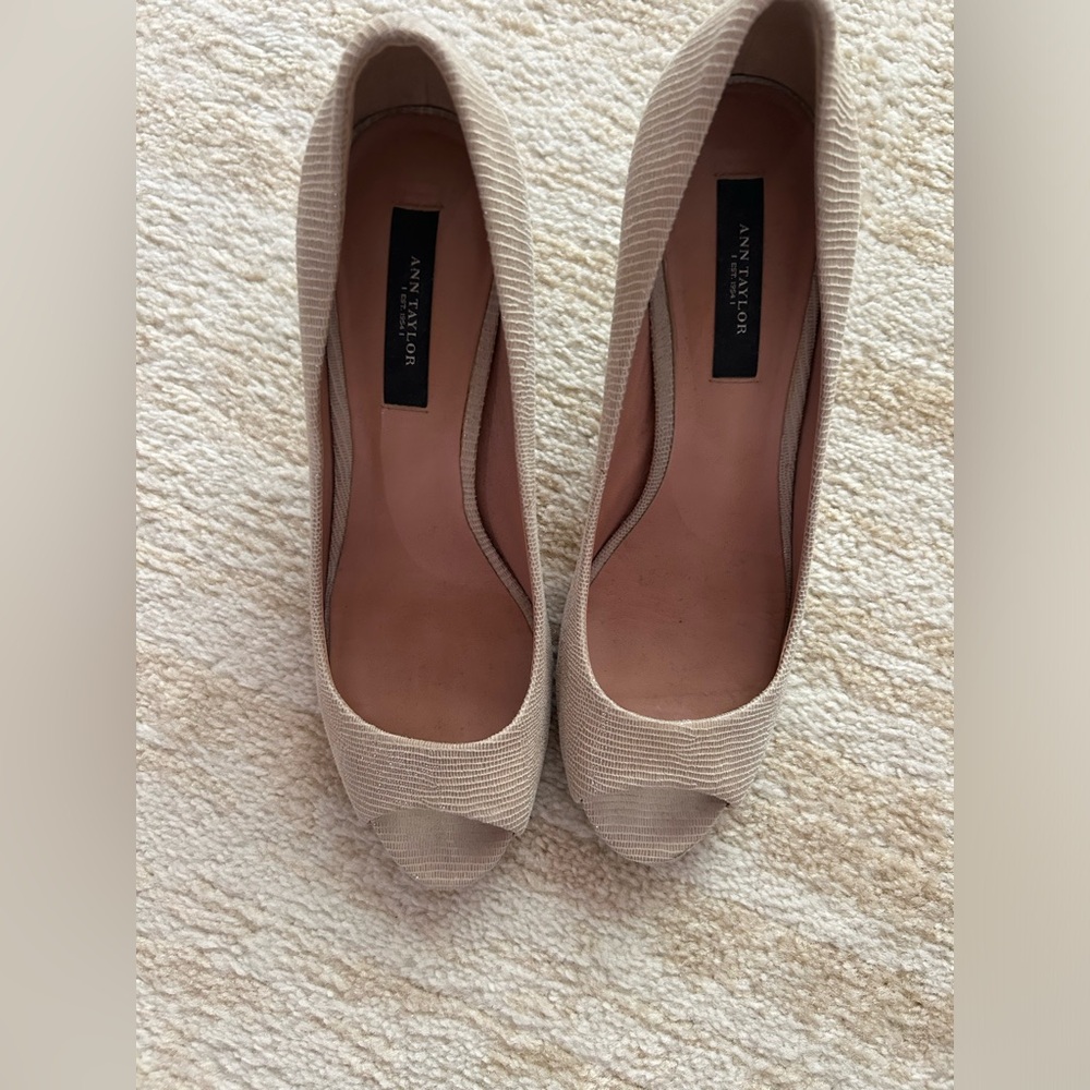 Ann Taylor heels.